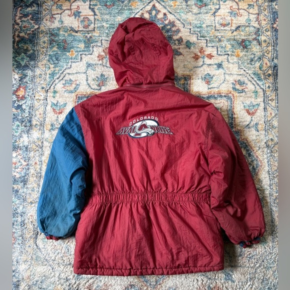 Vintage NHL Colorado Avalanche Zip-up Jacket Medium - Picture 2 of 7